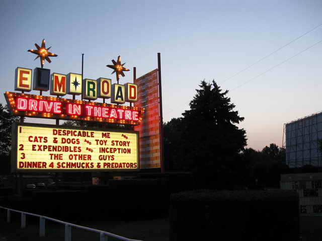 Elm Road Triple Drive-In - 2000S Photos (newer photo)